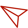 Contact Us Paper Plane